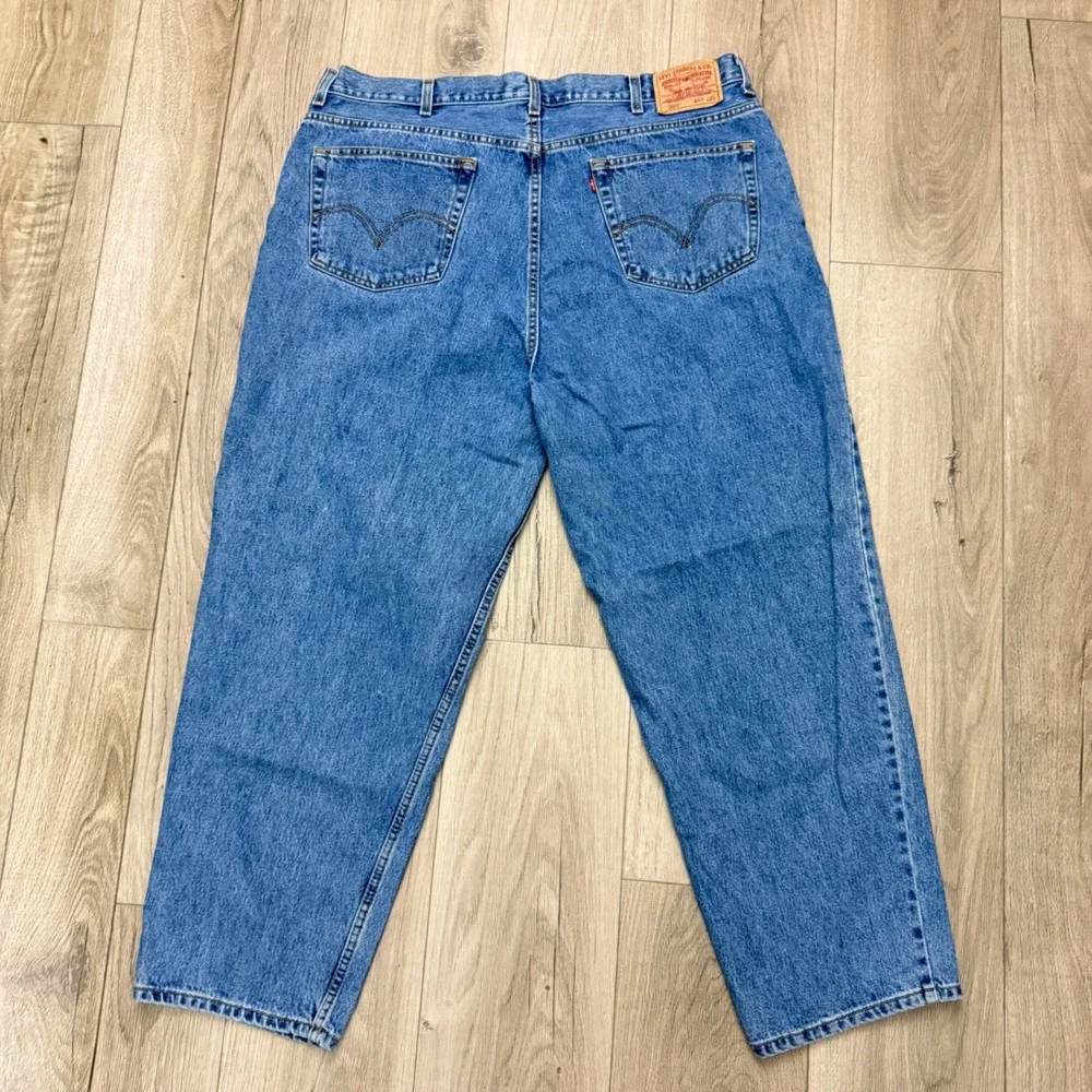 Levi's 560 Jeans Mens 40x30 Blue Denim Comfort Fit Tapered Leg Cotton Heavyweigh
